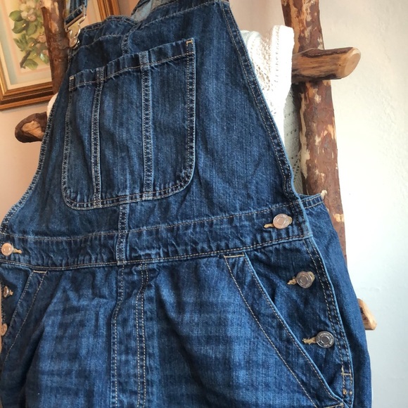 GAP denim short overalls - Picture 2 of 4